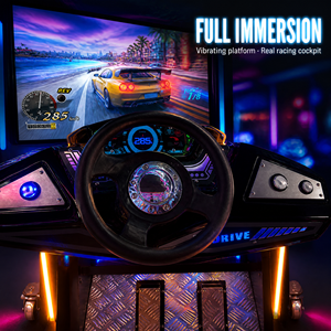 Máquina de Juego Arcade de Carreras de Coches Metálica Operada con Monedas, Venta al por Mayor de Fábrica, con 1 Año de Garantía <span class=keywords><strong>para</strong></span> Centros de Arcade - Product Image 5