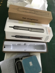 <span class=keywords><strong>Styler</strong></span> électrique à cheveux haute vitesse avec écran LCD, plaque en céramique, fer à lisser et sèche-cheveux en un seul appareil, lisseur et sèche-cheveux à air chaud - Product Image 6