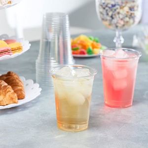 20oz (98mm) PET Plastic <b>Cold</b> <b>Cups</b> - 1,000 Ct for Iced Coffee, <b>Cold</b> Drinks, Slush, Smoothy's, Slurpee, Party's,Disposable <b>Cups</b> - Product Image 3