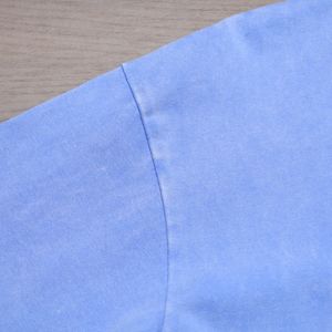 T-shirts décontractés unis pour hommes, 100% coton lavé, grammage lourd, respirants, personnalisables par le fabricant, haute qualité, tailles plus, vierges - Product Image 4