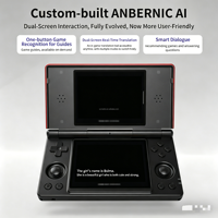 Console de jeu portable Anbernic RG DS, double écran tactile de 4 pouces, Android 14, machine de jeu, 4000 mAh, lecteur de jeux vidéo rétro AI