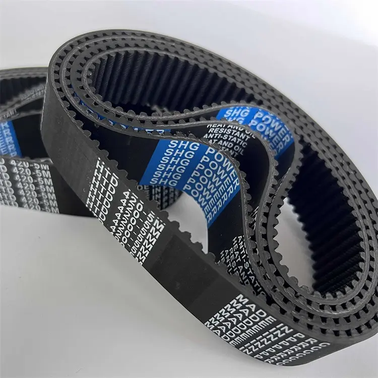 Single Double Sided Transmission Belt Industrial T-Teeth Timing Belt