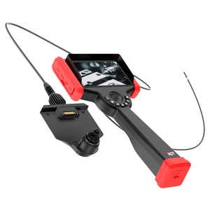 Cámara boroscópica <span class=keywords><strong>de</strong></span> 6 pulgadas FHD 4mm 2m con articulación multidireccional para verificación rápida <span class=keywords><strong>de</strong></span> orificios <span class=keywords><strong>de</strong></span> refrigeración <span class=keywords><strong>de</strong></span> láminas HPT y LPT - Product Image 2