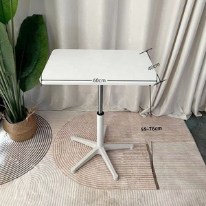 Mesa elevadora móvil de altura ajustable Ruedas Dormitorio simple <span class=keywords><strong>Lectura</strong></span> Mini mesa auxiliar multiusos moderna - Product Image 4