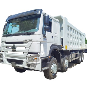 Suministro <span class=keywords><strong>de</strong></span> fábrica Nuevo Sinotruk Howo 8X4 Weichai 380hp Volquete <span class=keywords><strong>de</strong></span> carga automática Camión volquete eléctrico Nuevo en venta - Product Image 1