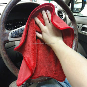 Toalla de Microfibra para Secado de Autos, Secado Rápido, Toalla de Limpieza de Microfibra para Detalles de Autos, 600GSM, Toalla de Lavado de Autos con Giro - Product Image 1