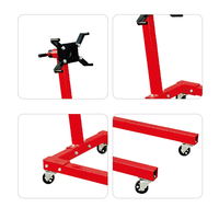 Support moteur rotatif réglable en acier 1500 LBS certifié CE pour voiture, moto, camion, atelier, garage