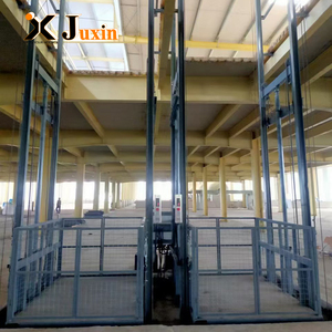 Maßgefertigter Hydraulischer Lastenaufzug für Fabriklager Großer Führungsschienen-<span class=keywords><strong>Lift</strong></span> Lastenaufzug 5T Hydraulische Hebebühne - Product Image 3