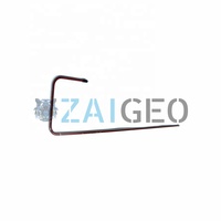 Pièces de rechange pour coupeur de Jet d'eau 60K HP Tube 3/8 "débit 006420-1 tuyau de courbure à jet d'eau Tube haute pression mamelon Tube haute pression