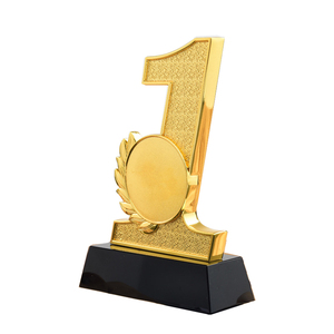 कस्टम स्पोर्ट्स 1 2 3 स्थान प्रथम द्वितीय तृतीय पुरस्कार पदक और ट्रॉफी पट्टिका - Product Image 3