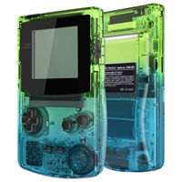 Coque de console portable la plus vendue pour GBC, coque de remplacement avec boutons pour GameBoy Color avec vis