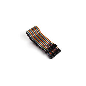 Whadda FIL DE LIAISON 40 BROCHES 30 CM FEMELLE À FEMELLE (CÂBLE PLAT) - Product Image 1