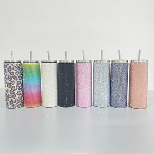 Copas de paja para diamantes de imitación, termo de lujo para diamantes de imitación, fino, liso, ostentoso, Ab, Multicolor, 20oz, <span class=keywords><strong>precio</strong></span> de fábrica - Product Image 3