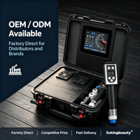 Appareil de thérapie par ondes de choc extracorporelles pour chevaux, équipement portable d'ondes de choc équin pour cliniques vétérinaires et entraîneurs