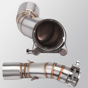 Système d'échappement de moto CHMotor, silencieux, tuyau intermédiaire de 51 mm, glisse sur pour CFMOTO CLX-700 CLX700 Sport - Product Image 5