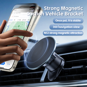 Bán Buôn Siêu Mạnh Mẽ Nam Châm Xe Điện Thoại Núi Linh Hoạt Không Khí Vent Chủ Với Điều Khiển Từ Xa Tương Thích Với Iphone Ngoài Trời Sử Dụng - Product Image 5