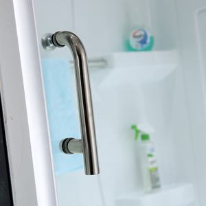 Vevor — boîtier de douche mural, 3 pièces, recouvert de verre trempé, porte coulissante, nouveau, salle de bain - Product Image 4