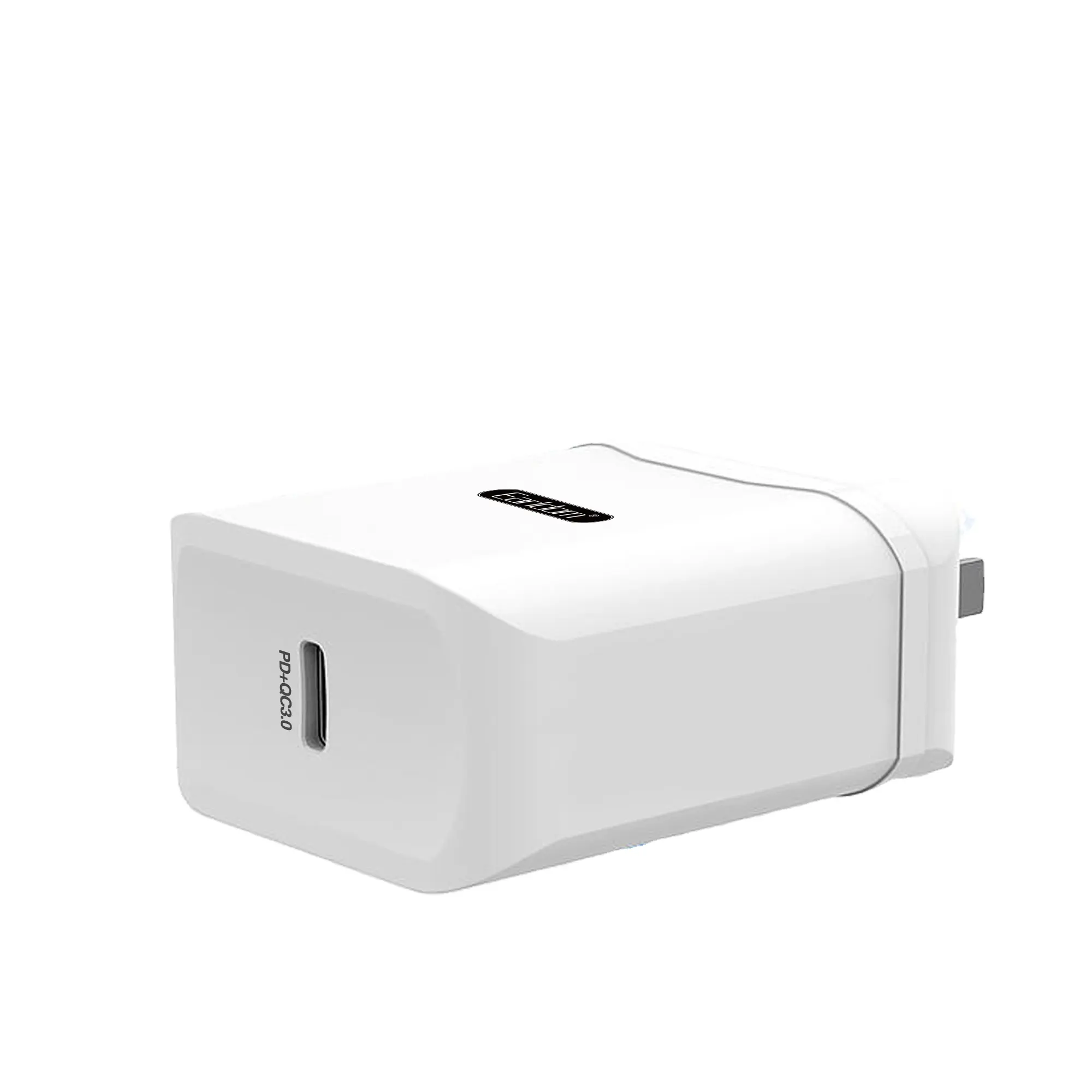 EARLDOM Pengisi Daya Cepat 20W 3A QC 3.0, Pengisi Daya USB QC3.0 Adaptor Dinding Colokan US Pengisi Daya Ponsel untuk Iphone 12