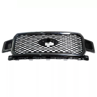 LUMA Accessoires Pièces détachées pour camions Pare-chocs de voiture en plastique ABS noir Grille de radiateur de remplacement pour Ford F150 2018-2020