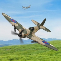 Lanyu Hobby VOLANTEXRC 76205R Planeur RC à envergure de 400 mm, 2,4 GHz, 3 canaux, avion électrique EPP télécommandé RTF pour l'extérieur