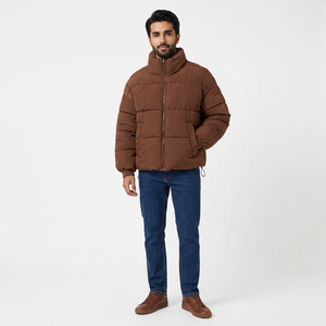 Veste matelassée personnalisée pour homme, veste matelassée à bulles de haute qualité, veste à bulles universelle en nylon pour homme - Product Image 1