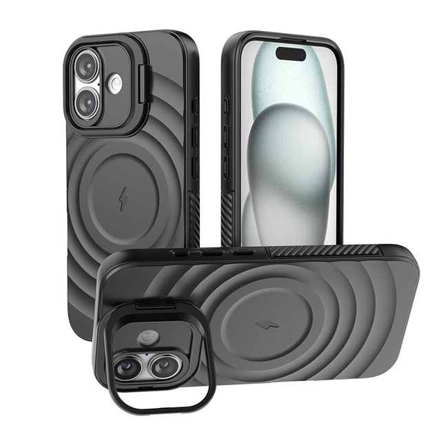 Shockproof Mobile Phone Accessories Cover Case for iPhone 11 12 13 14 15 Pro Max Wireless Charging Magnet Protective Phone Case