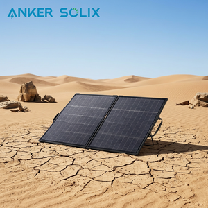 แผงโซลาร์เซลล์ Anker Solix PS100 100W รับประกัน 5 ปี อายุการใช้งาน 10 ปี ป้องกันฝุ่น เหมาะสำหรับเดินป่า กิจกรรมกลางแจ้ง พายเรือ จัดส่งเร็วในสหราชอาณาจักร - Product Image 1