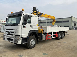 הואו 6 x4 8 טון <span class=keywords><strong>10ton</strong></span> 12ton 14ton משאית רכוב מנוף הידראולי מנוף מטען מנוף הידראולי - Product Image 2