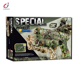 Jeu de rôle pour enfants Soldat Tir à la balle en mousse souple Combat Tir à la cible collante Jeu militaire Ensemble de pistolets et d'armes Jouets militaires - Product Image 5