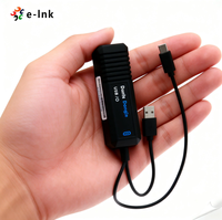 Adaptateur Dante USB-C Mâle-Mâle 2x2 Bidirectionnel pour Audio 48kHz 24-bit USB 2.0 avec Câble Tressé en PVC
