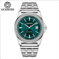 Montre automatique pour homme OCHSTIN 7344 de luxe, en acier inoxydable, avec calendrier, étanche, montre de pilote, montre mécanique à bracelet tendance