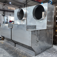 Module de ventilation industriel sur mesure en acier inoxydable haute résistance, assemblé en usine OEM pour conduits d'air de grande précision