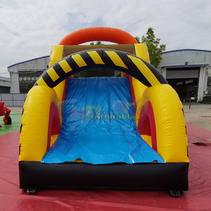 Château gonflable et toboggan personnalisés, zone de danger, parcours d'obstacles gonflable commercial - Product Image 3
