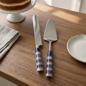 Juego de Servidor de Pastel de Calidad de Exportación con Cuchillo y Espátula para Compradores Globales, Distribuidores Mayoristas y Mercados Minoristas - Product Image 1
