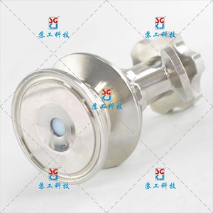 Valve d'échantillonnage aseptique manuelle avec affichage de la position de la structure à diaphragme pour l'eau - Fabriquée par Aseptic Sampling Valve Company - Product Image 1