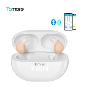 เครื่องช่วยฟังดิจิตอลแบบพกพาเครื่องช่วยฟังบลูทูธแบบชาร์จไฟได้ - Product Image 1