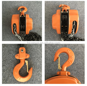 Double Pawl Brake Manual Chain Hoist 3Ton CE Certified High-Strength Alloy Chain for Heavy Duty Use - Product Image 4