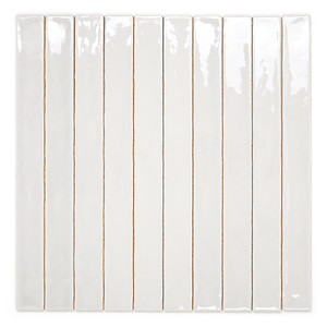 Piastrella Creta-50 Pearl 5x50 cm 9 mm Lucida con Bordi Irregolari - Product Image 2