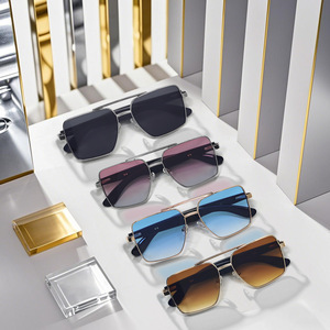 GT30 Smart Glasses Square Metal Aviator With Speaker Voice Control For Phone Call 5m Wireless Distance - Product Image 5