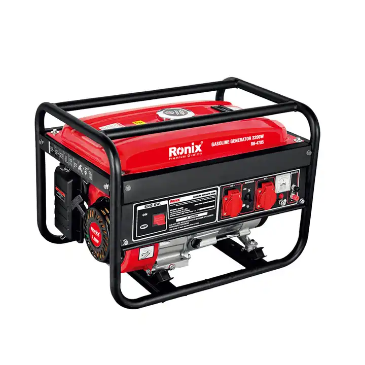 ronix rh-4707 4-takt 9,5 hp profession elle luftgekühlte bürste mit avr  benzin generatoren