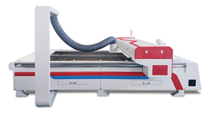 เครื่องเลเซอร์ CO2 แบบแร็คแอนด์พินเนียนอุตสาหกรรม รุ่น 1325 ขนาด 1300x2500 มม. 300W เครื่องตัดเลเซอร์ CNC สำหรับไม้ อะคริลิก MDF โลหะ พร้อมระบบควบคุม Ruida - Product Image 3