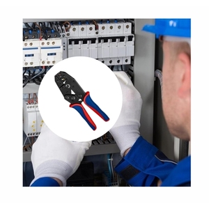 Pinza Crimpatrice Professionale con Teste Intercambiabili per Terminali, Ghiere e Connettori Fotovoltaici - Product Image 5