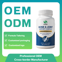 Capsules OEM ODM Marque Privée pour la Santé des Os et des Articulations – Formule Complexe Calcium Magnésium Vitamine D pour le Soutien Quotidien de la Nutrition Squelettique