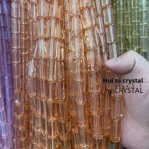 10*20MM Cristal Artificiel Lisse Baril Perles Grand Long DIY Bracelet Collier Boucles D'oreilles Cheveux Bijoux Chaussures Acces - Product Image 3