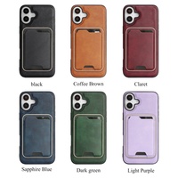 Fashion C3 2 in 1 Mini Dompet Kartu Kredit Magnetik yang Dapat Dilepas untuk Casing Ponsel Iphone 14 15 17 Pro Max Samsung Flip Fold Google