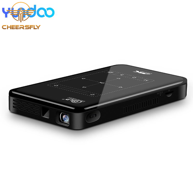 Original Manufacturer Mobile Mini LED Pico Projector 1080p DLP 3D Built-In 65 ANSI Brightness 500:1 Contrast Short Throw
