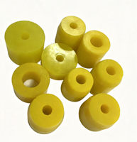 Manchon en PU de qualité industrielle robuste, colonne tampon en caoutchouc, entretoise à ressort en uréthane, amortisseur anti-vibration, douille en PU