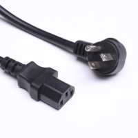 Câble d'alimentation USA 515p 16AWG avec prise US 10 pieds, connecteur IEC320 C13, rallonge de cordon CA NEMA 5-15P vers IEC C13