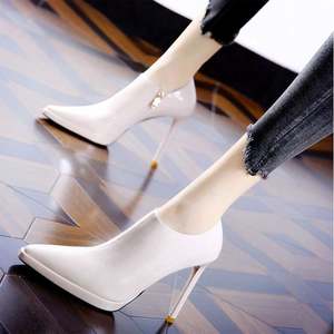 Scarpe con Tacco a Spillo a Punta 2025, Nuova Moda con Fibbia Decorativa <span class=keywords><strong>Baita</strong></span>, Tacchi Alti da Donna, Calzature Eleganti - Product Image 2