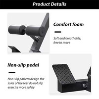 Chaise romaine multifonctionnelle pour bancs et supports de fitness – Accessoire